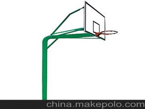 供应冀中体育插地式比赛篮球架,户外健身器材,体育器材生产厂家